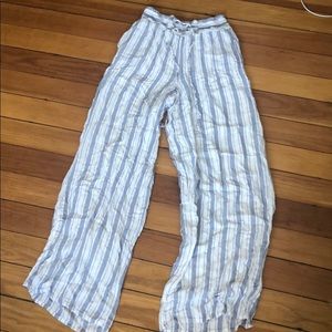 Flowy striped pant